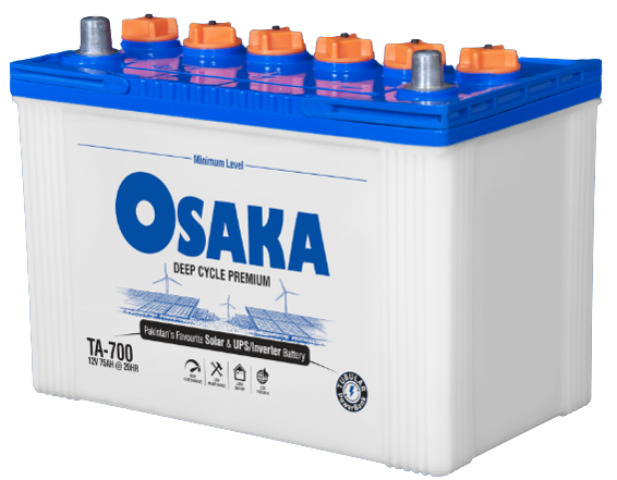 Osaka Tubular Plates TA 700 Battery 